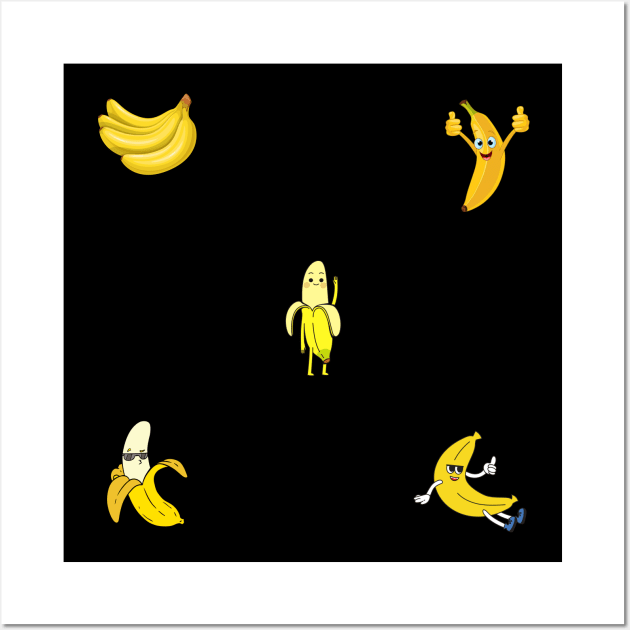 Banana Lover Wall Art by BlackMeme94